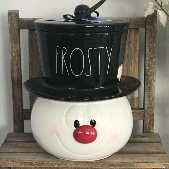 Rae Dunn Holiday Rae Dunn Frosty Canister Poshmark